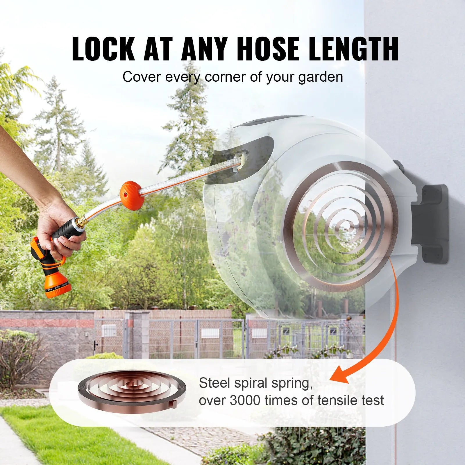 🔥Last Day Promotion 70% OFF🔥Retractable Hose Reel Water