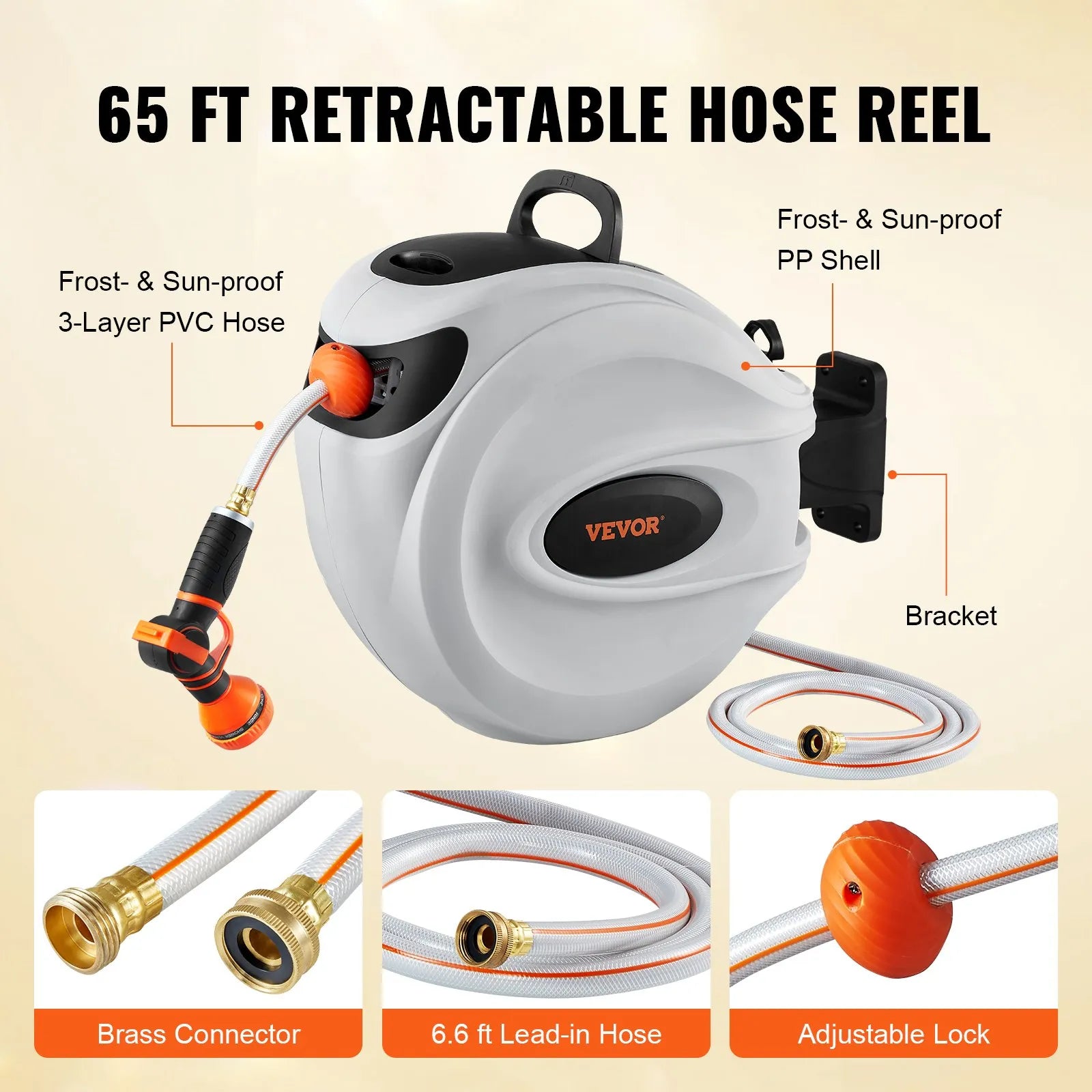 🔥Last Day Promotion 70% OFF🔥Retractable Hose Reel Water